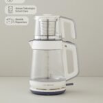 چای ساز انگلیش هوم مدل Cmk 6001 سفید کروم