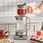 چایساز شیشه ای کاراجا مدل رفیکا کروم