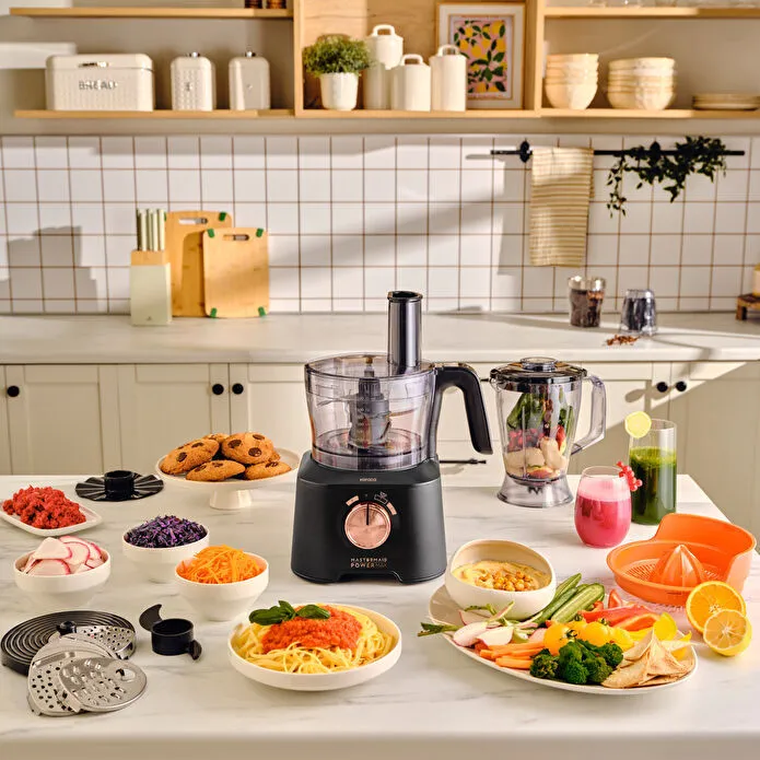 1 ربات آشپزخانه کاراجا مدل Mastermaid Power Max 11 in 1 مشکی مسی - Image 1