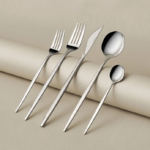 سرویس قاشق و چنگال 6نفره 30 پارچه کاراجا مدل Orion پلاتین