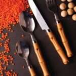 ست قاشق چنگال کاردو 6نفره 24 پارچه کاراجا مدل Bambum بامبوم