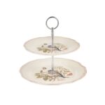 شیرینی خوری دو طبقه کاراجا Tiffany bird