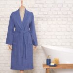 حوله تن پوش زنانه کاراجاهوم Daily Soft سرمه ای(indigo) S/M