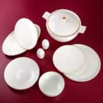 سرویس غذاخوری 12نفره 57پارچه ژومبو مدل  Jumbo Bianca Gold Fine