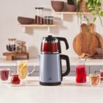 چایساز کاراجا مدل Tea Glass آبی موج اقیانوس