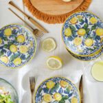 ست پیش دستی 4تای برند Keramika مدل Lemon glow ege