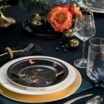 سرویس غذاخوری 12نفره 62پارچه کاراجا مدل Fine Pearl Grace Black