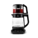 چای ساز سخنگو شیشه ای کاراجا مدل Caysever 3in1 مشکی