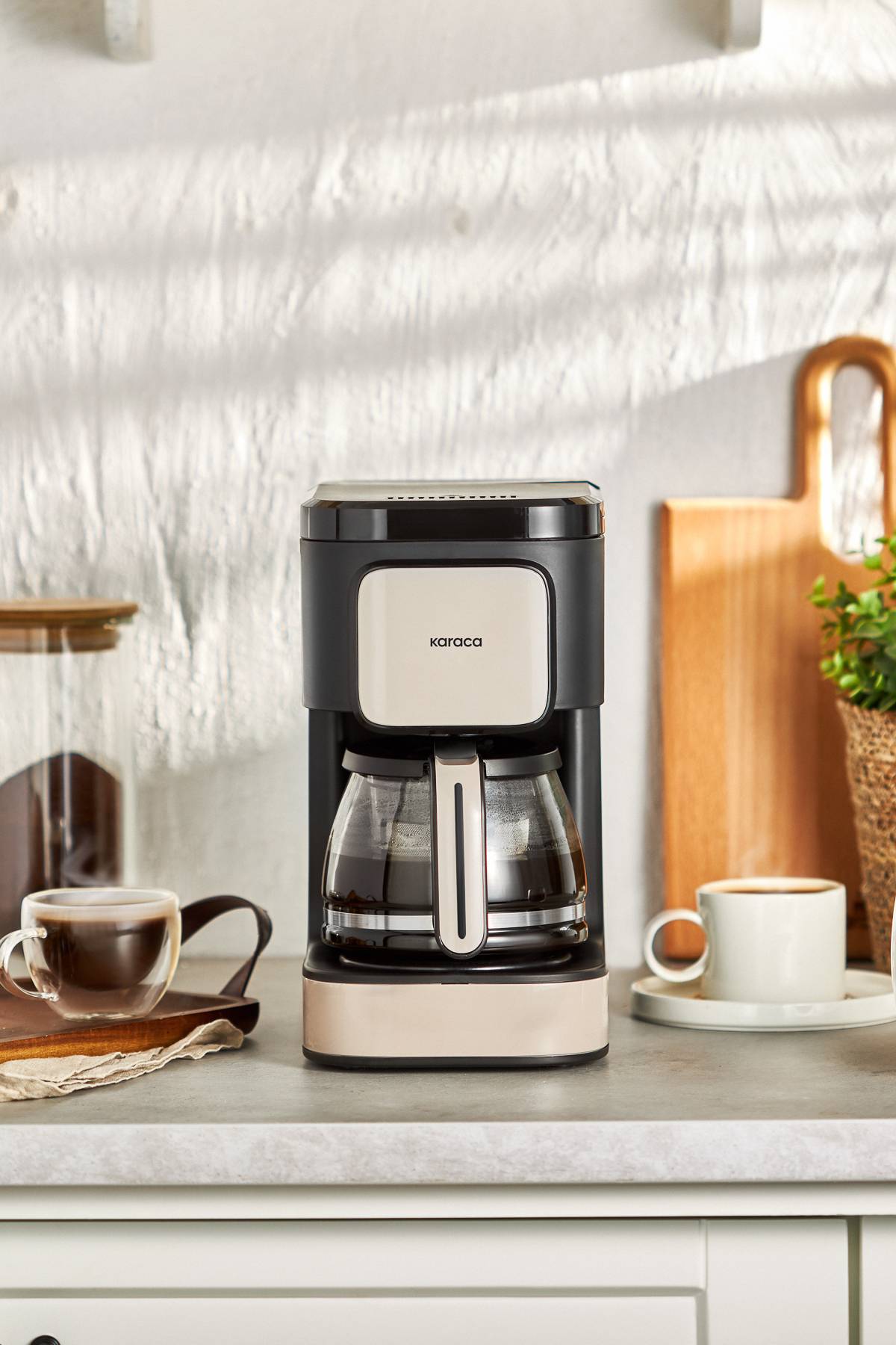 1_org_zoom (66) (1) چایساز و قهوه ساز کاراجامدل Just Coffee Aroma 2 in 1 بژ - Image 1