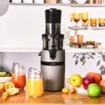 آبمیوه و مرکبات گیری کاراجا مدل Slow Juicer طوسی