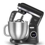 همزن کاسه دار کاراجا مدل Mastermaid Chef Ultra مشکی مات 2000 وات