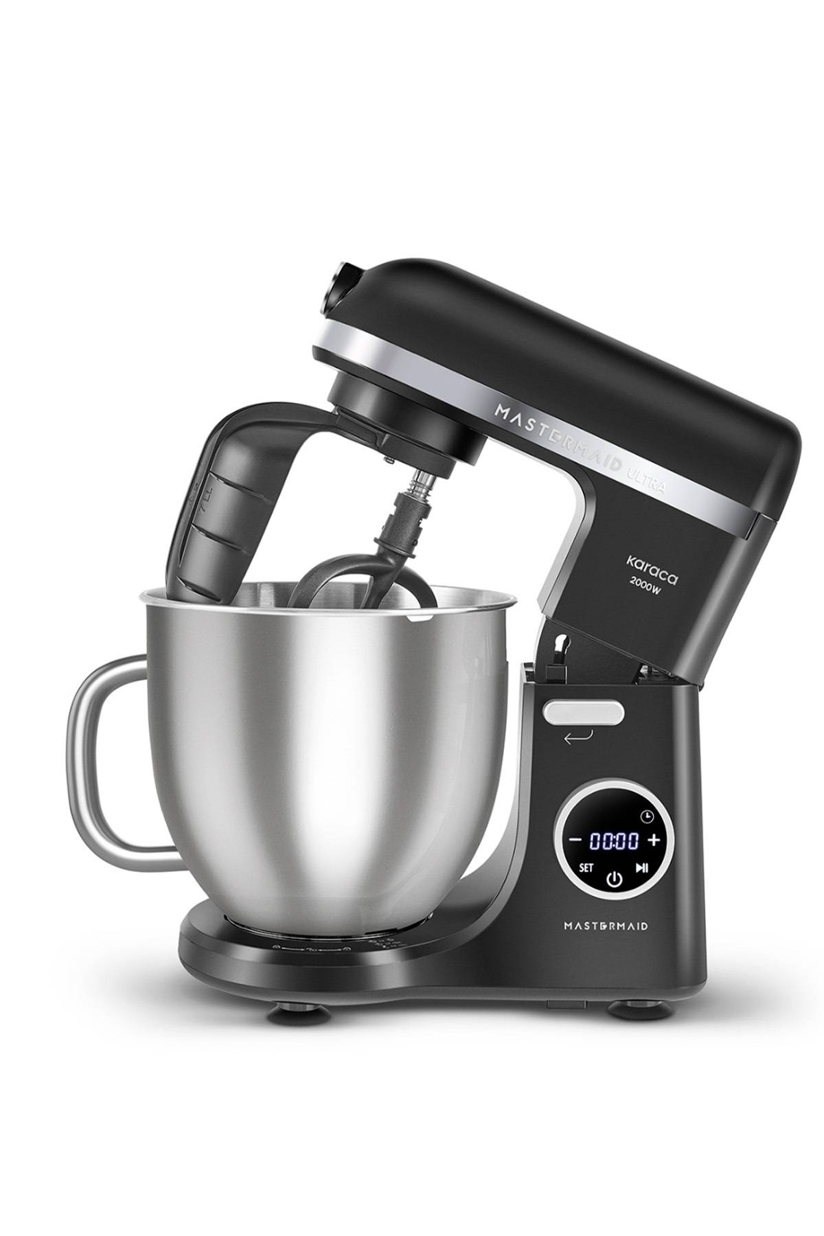 1_org_zoom (54) (1) همزن کاسه دار کاراجا مدل Mastermaid Chef Ultra مشکی مات 2000 وات - Image 1