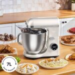 همزن کاسه دار کاراجا 2000W مدل Mastermaid Chef Ultra  کرم Starlight